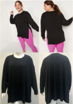 Old Navy Long-Sleeve UltraLite All-Day Performance Tunic T-Shirt Black J... - £9.21 GBP