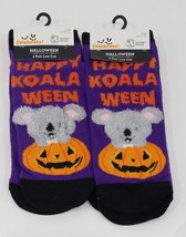 Way To Celebrate Women&#39;s Halloween Pumpkins/Koala Low Cut Socks, 2-Pack ... - £10.97 GBP