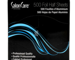 Salon Care 500 Foil Half Sheets 5&quot;X10.75&quot; - £20.09 GBP