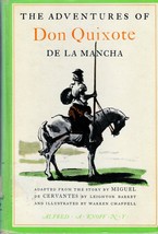 Adventures of Don Quixote de La Mancha by Miguel de Cervantes &amp; Leighton Barret - £19.98 GBP