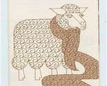 Fiber to Fabric Brochure The Romance of Our Wool Artcrafts Heritage 1972 - $17.82