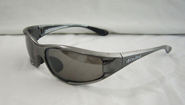 Bolle Silver Turbulence Unisex Sunglasses Grey Lenses Wrap EUC Sporty - £39.08 GBP