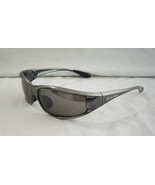 Bolle Silver Turbulence Unisex Sunglasses Grey Lenses Wrap EUC Sporty - £38.90 GBP