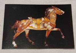 Coney Island Carousel Daniel Muller Postcard Unposted 1902 Pony 2000 Colorful - £3.92 GBP