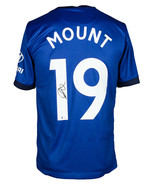 Mason Mount Signed Blue Chelsea FC Soccer Jersey BAS ITP - £251.03 GBP