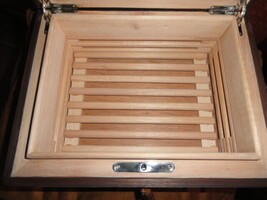 Brizard Hacienda Solid Wood Airflow Humidor 30 / 40 count Made in the USA image 5