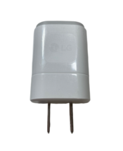 LG MCS-01WPE 5V 1.2A Einzel USB Port Reise Adapter - Weiß - £8.68 GBP