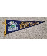 University Of Notre Dame Fighting Irish Pennant Banner 10&quot; X 25&quot; - £18.91 GBP
