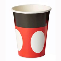 Disney Mickey Mouse Classic 9 oz Paper Cups 8 Per Package Birthday Party - £3.40 GBP