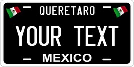 Queretaro Black Mexico License Plate Personalized Car Bike Motorcycle - £8.77 GBP+