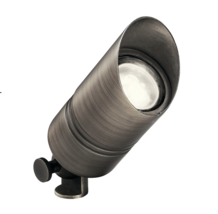 Kichler 15475CBR Brass 2" Solid Brass Mini Accent Light For 35W MR16 Lamps - $44.54