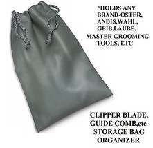Clipper Blade Universal Guide Comb Storage Bag Tote*For Any Andis,Wahl,Oster,Geib - £3.98 GBP