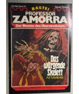 PROFESSOR ZAMORRA #10 (German language) digest size horror novel FINE - €17,11 EUR