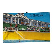 Postcard The Grand Hotel Mackinac Island Michigan Chrome Posted - $6.92