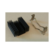 50mm heatsink with clips 50mm x 50mm x 25mm for Socket 7 &amp; 5 CPUs &amp; othe... - $12.26