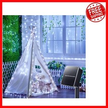 Waterproof Solar Fairy Lights - 66Ft of 200 LED Lights with 8 Modes for ... - $501.95 MXN