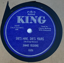 Jimmie Rushing 78 RPM Record She’s Mine She’s Yours Spoiling These Women VG+ - £11.18 GBP