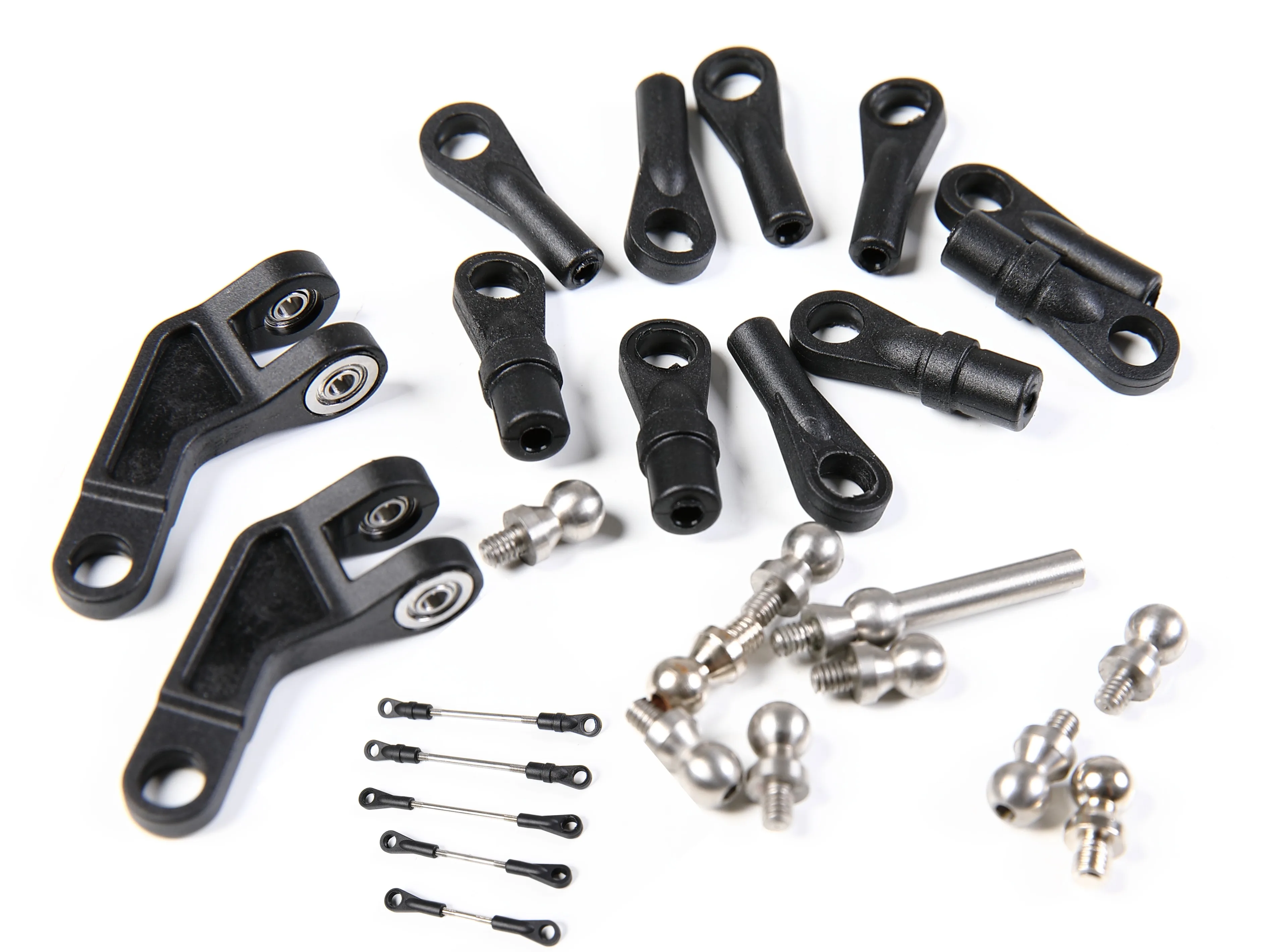 RC Helicopter Trex 500 Main Rotor Grip Arm Ball Head Kit Linkage Rod Bal... - £13.90 GBP+