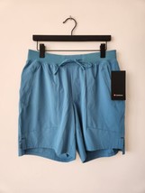 Nwt Lululemon Cres Teal Green License To Train Shorts 7&quot; Linerless Men&#39;s Xl - £65.89 GBP
