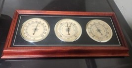 Vintage Sunbeam Weather Station with Thermometer Barometer And Humidity  - $20.29