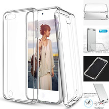For iPod Touch 5th/6th/7th Gen Case Crystal CLEAR Shockproof Silicone TP... - $15.19