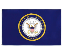 United States Navy Flag 3 ft x 5 ft NEW! - £7.82 GBP