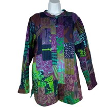Appleseed&#39;s Women&#39;s Vintage Reversible Quilted Jacket in a Patchwork Print - £19.01 GBP