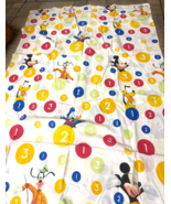 Disney Mickey Fun with Numbers Donald Goofy Pluto Vintage Full Flat Sheet - $276.20 MXN Disney Mickey Fun with Numbers Donald Goofy Pluto Vintage Full Flat Sheet - $276.20 MXN