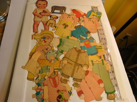 Jean and Paul from  &quot;4 Dolls&quot; vintage Queen Holden paper dolls by Whitman #3059 - $19.99