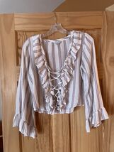American Eagle Outfitters Blouse Shirt Size Small - $4.17 CAD