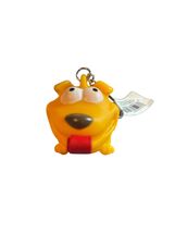 Orange Dog Pop-Out Tongue Keychain - Giggle or Scream in Enjoyment With ... - $2.97