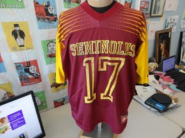 Vintage Florida State Seminoles Football Nike Orange Tag Football Jersey XL - £78.20 GBP