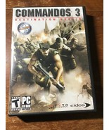 Video Game PC Commandos 3 Destination Berlin - $339.03 MXN