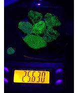 25 Grams of Autunite Fragments Sipped in a Lead Pig, Bulk... - $175.00