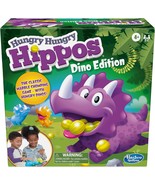 Hungry Hungry Hippos Dino Edition Board Game Pre School Game for Ages 4 ... - £46.00 GBP