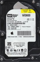 WD800JD-40GBB2, DCM DSBHCTJAH, Western Digital 80GB SATA 3.5 Hard Drive - $58.79