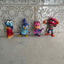 Disney Muppet Babies 4 Figures Cake Toppers Gonzo Miss Piggy Animal Summer - £10.03 GBP