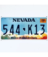 2021 United States Nevada Home Means Nevada Passenger License Plate 544 K13 - $18.98 CAD