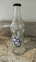 Vintage Donald Duck Cola 7oz Soda Bottle w Cap 1953 ACL Walt Disney Prod... - $24.74