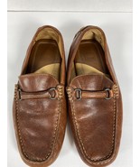 Johnston Murphy Loafers Mens Adult 9.5 M Leather Dress Shoes Brown - £20.22 GBP