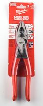 MILWAUKEE MT500-2 9 in. Lineman &amp; 8 in. Diagonal Dipped Grip Plier Set (... - $29.99