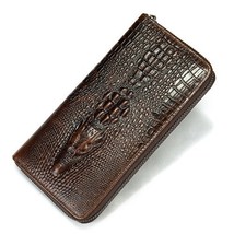 WESTAL Men&#39;s Leather Wallet Male Genuine Leather Purse for Men Vintage Men&#39;s Clu - £82.79 GBP