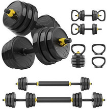 FEIERDUN Adjustable Dumbbells, 48lbs Free Weight Set with 4 Modes, Used ... - $283.49