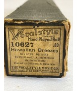 Vocal Style Hand Played Roll 10627 Hawaiian Breezes Piano Roll - $11.39