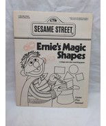 Vintage Sesame Street Ernie&#39;s Magic Shapes PC Game Play Manual - $294.98 MXN