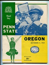 Penn State vs Oregon NCAA Football Game Program-10/3/1964-G/VG - £81.41 GBP