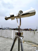 Maritime Vintage Nautical Binocular Telescope Tripod Stand Spyglass For Decor - £1,383.11 GBP