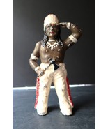 VTG Cast Iron Still Bank Depicting Native American Tomahawk Nice - $918.76 MXN