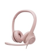 TechCube Over-Ear Wired Headphones with Mic, Noise-Cancelling, Pink - $434.51 MXN