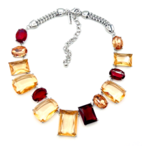 White House Black Market Jeweled Statement Necklace - $27.72